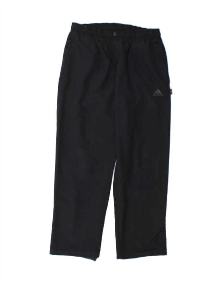 ADIDAS Mens Tracksuit Trousers Small Black Polyester Vintage Adidas and Second-Hand Adidas from Messina Hembry 