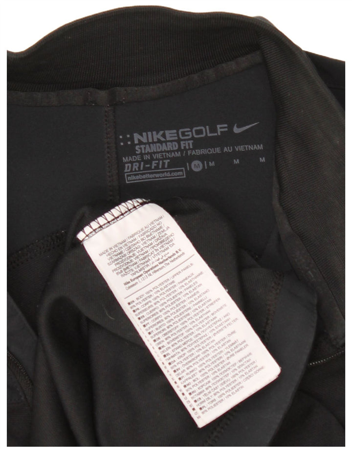 Nike Dri Fit Standard Chándal tipo jersey para hombre, talla mediana, color negro