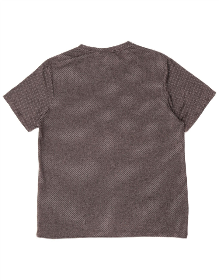 Fila Camiseta para hombre Top Large Gris Poliéster