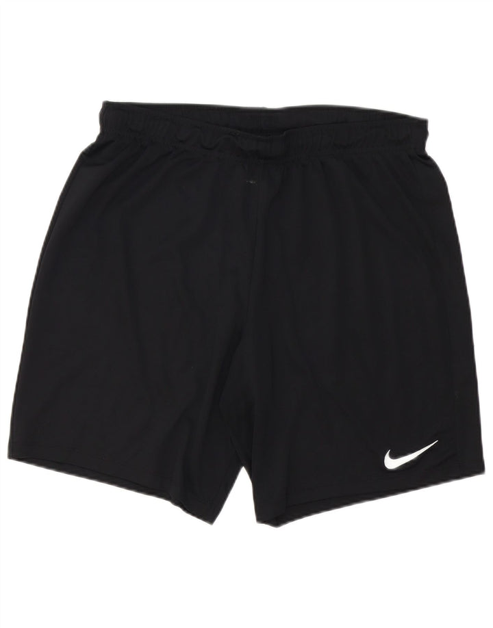 Nike Pantalones cortos deportivos Dri Fit para hombre XL Poliéster negro
