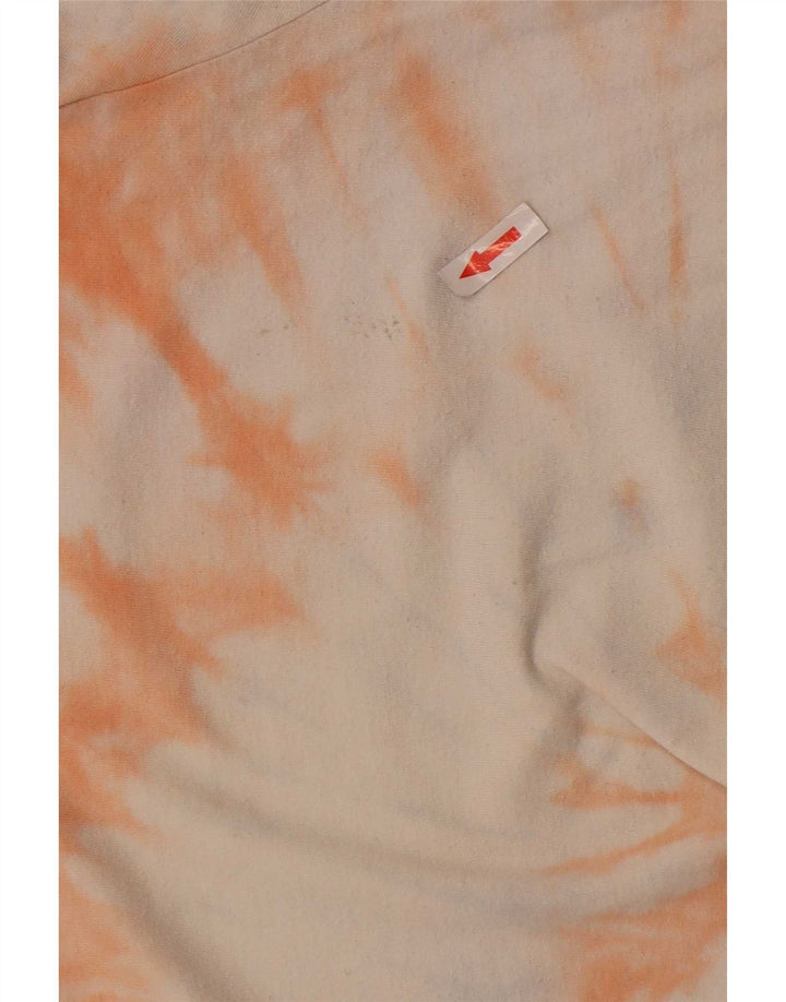 Carhartt Top gráfico de manga larga para hombre de algodón teñido anudado multicolor pequeño