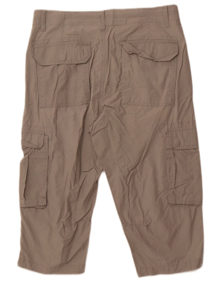 Bermudas tipo cargo para hombre CALVIN KLEIN W32 Algodón gris medio