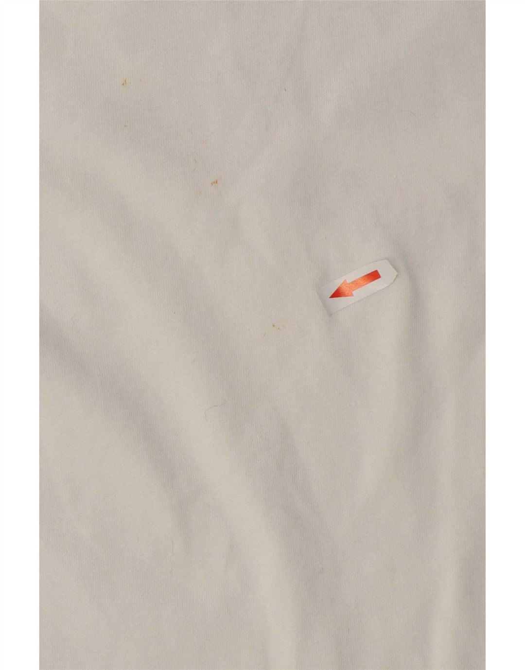 Nike Camiseta gráfica para hombre Top mediano de algodón blanco