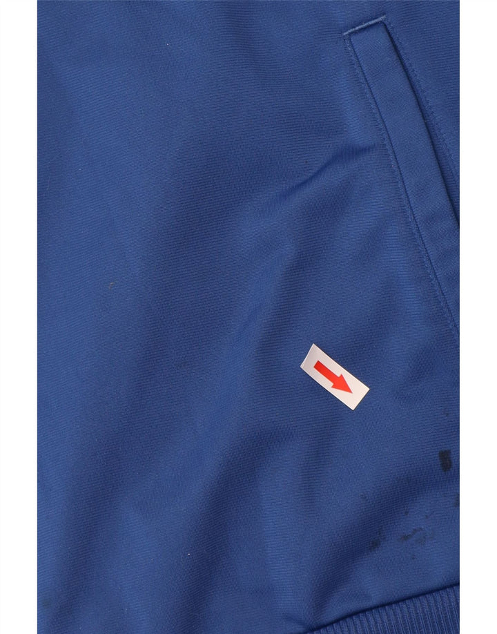 Puma Chaqueta de chándal para hombre con bloques de color azul grande Poliéster