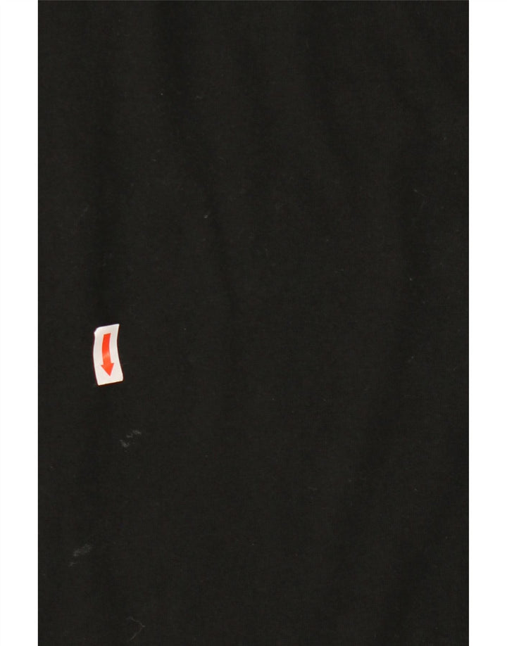 Lacoste - Camiseta de manga larga para hombre, talla 5, algodón negro grande