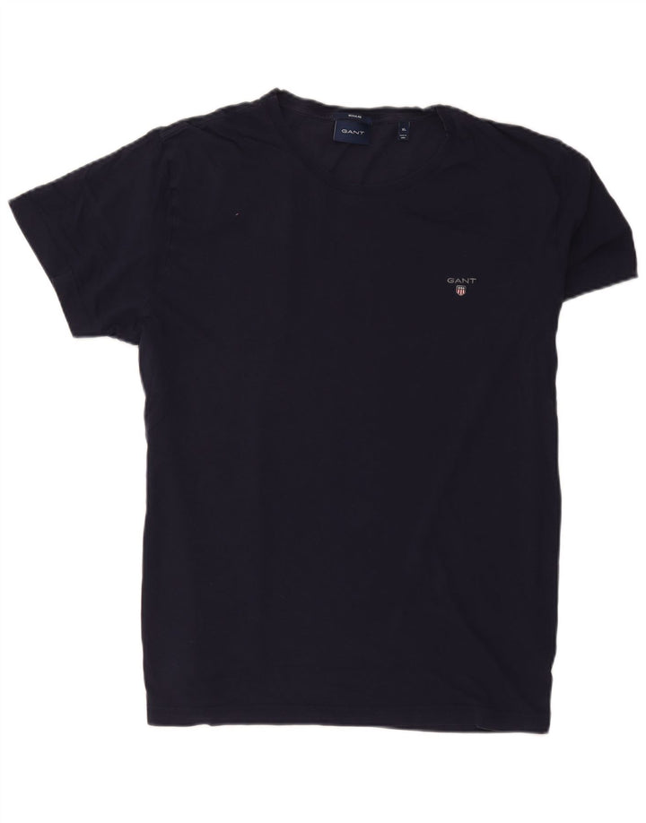 Gant Camiseta Regular para Hombre Top XL Azul Marino Algodón