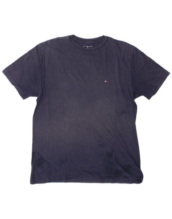 Tommy Hilfiger Camiseta para hombre Top Small Azul marino Algodón