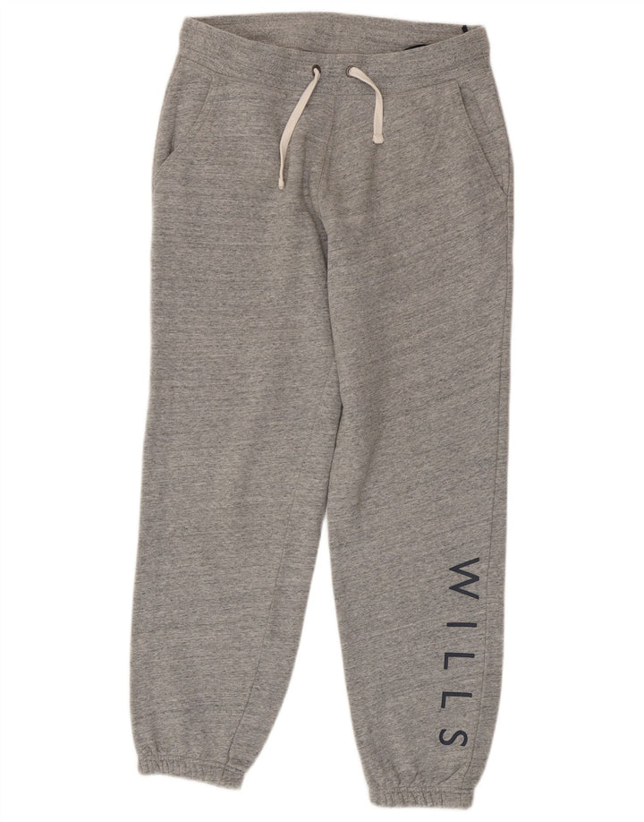 Jack Wills Hombre Pantalones De Chándal Gráfico Joggers Gris Medio Moteado