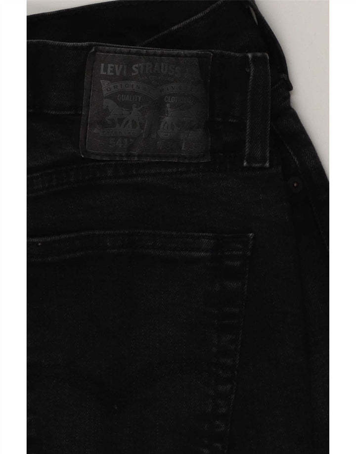 Levi's Vaqueros cónicos 541 para hombre W34 L32 Algodón negro
