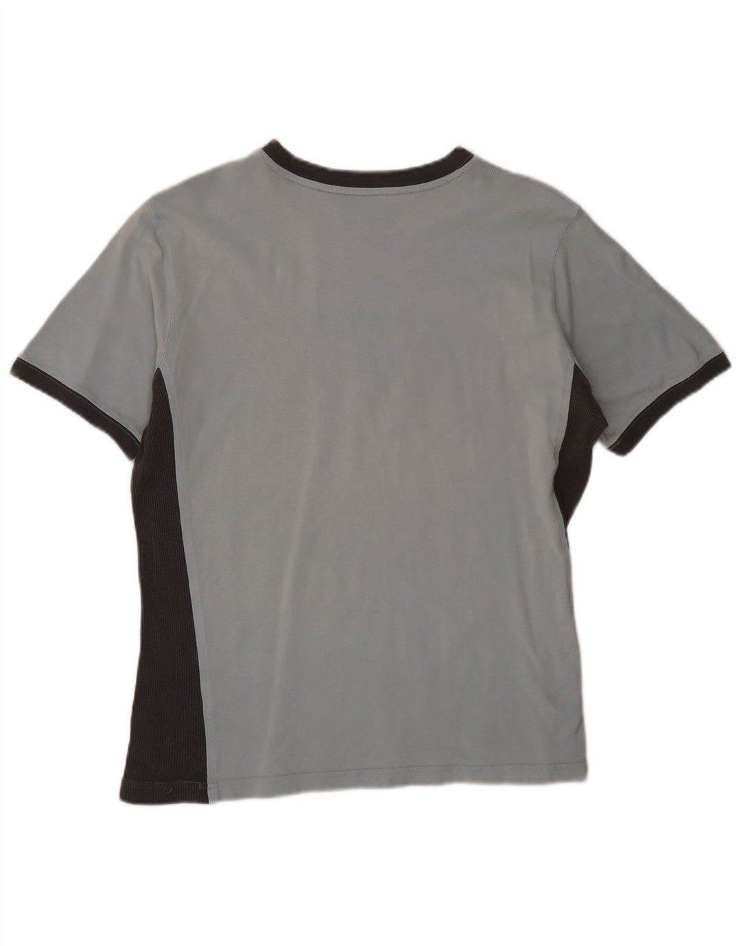 Puma Camiseta gráfica para mujer Top UK 44 Azul medio Colorblock