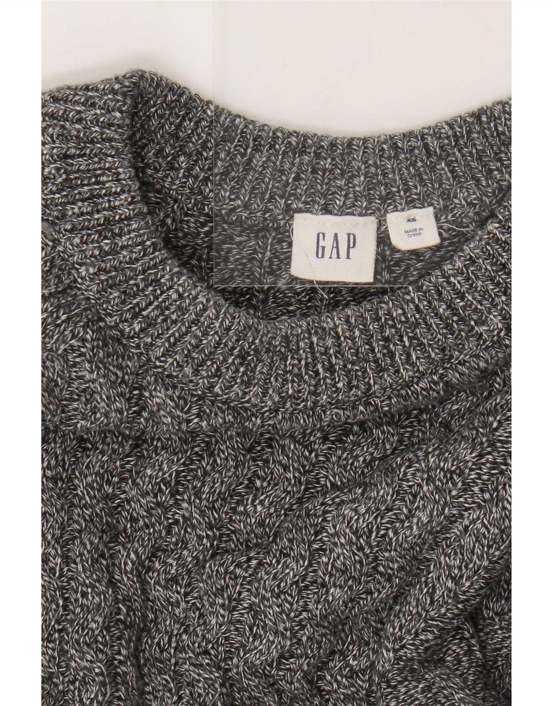 Gap Jersey de Cuello Redondo para Mujer UK 6 XS Gris