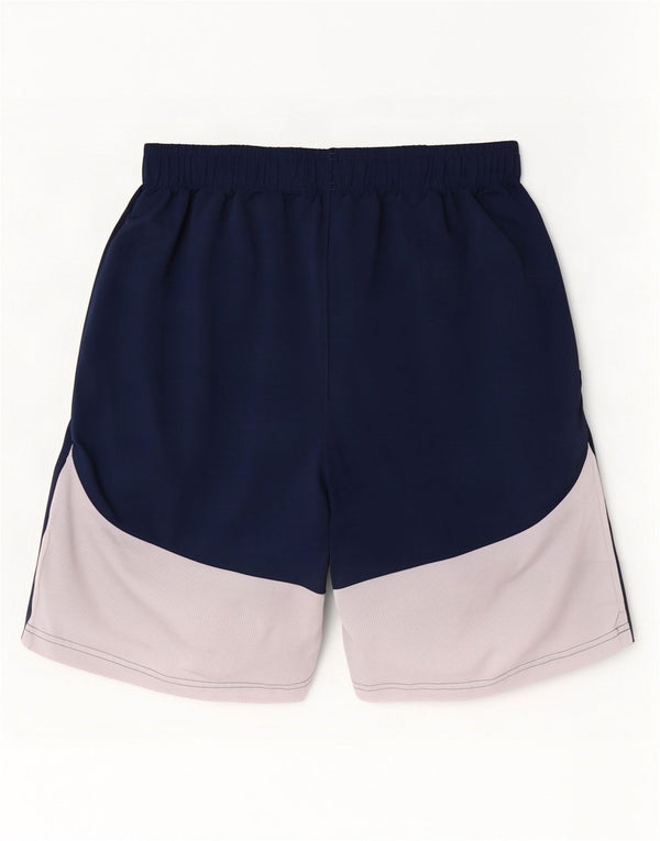 Under Armour Pantalones cortos deportivos de corte holgado para hombre, talla grande, color azul marino