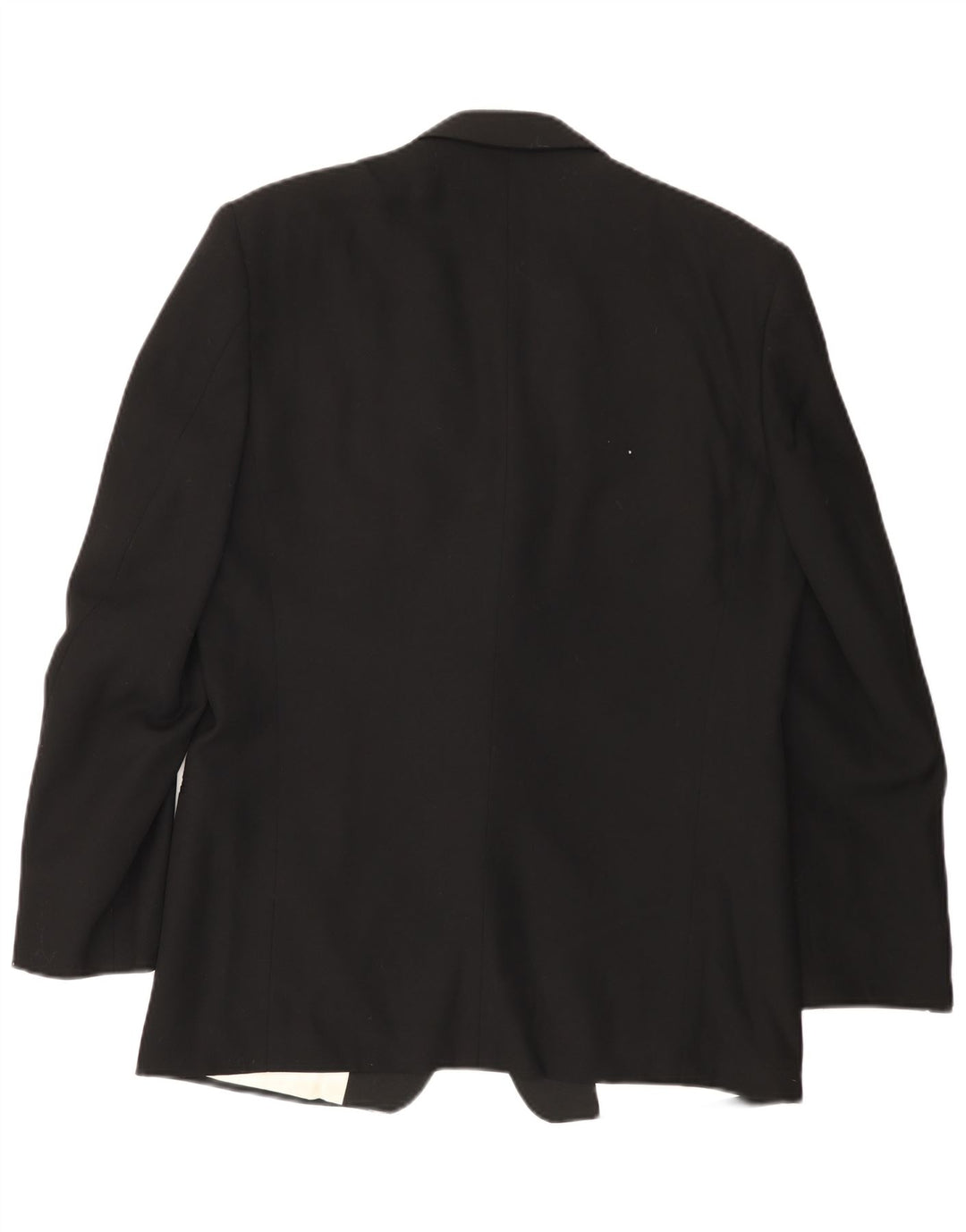 Lebole Chaqueta tipo blazer con 1 botón para hombre IT 50 Large Lana negra