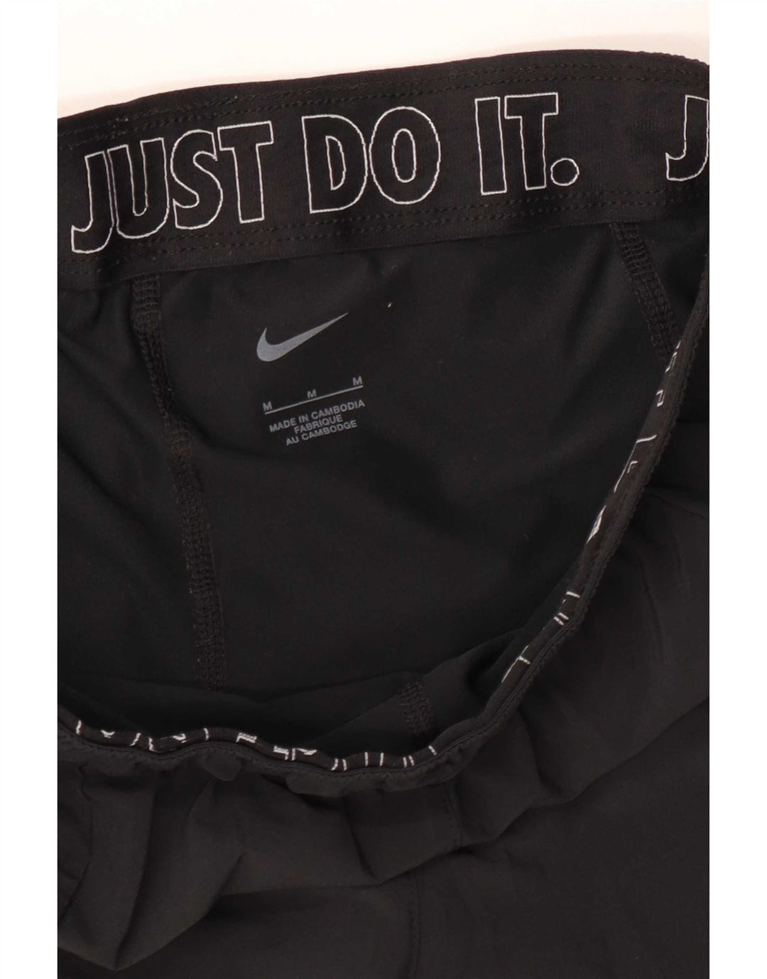 Nike - Pantalones cortos deportivos para mujer, talla 40, talla M, color negro