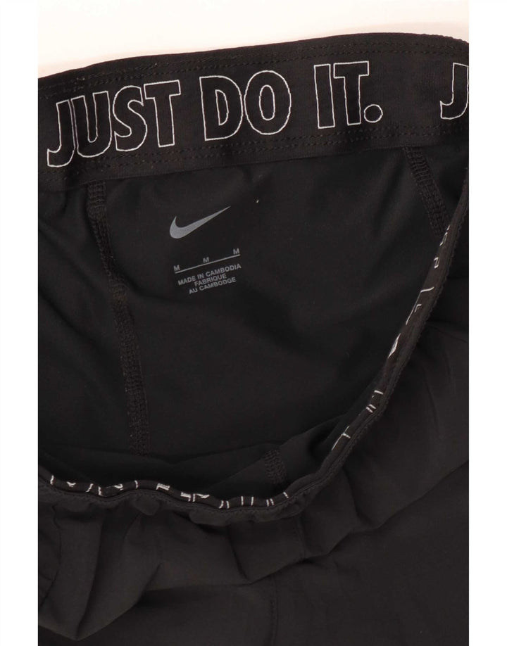 Nike - Pantalones cortos deportivos para mujer, talla 40, talla M, color negro