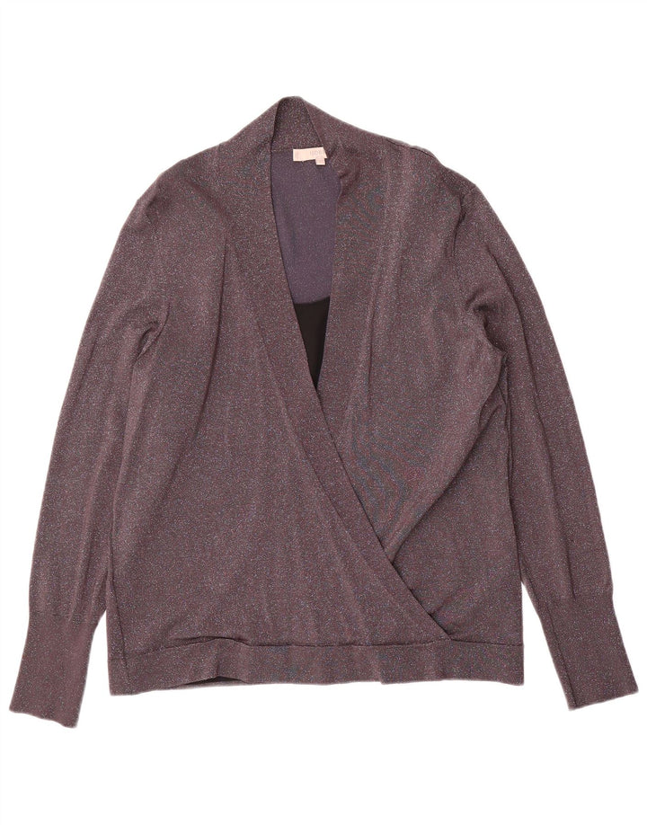 Hobbs Suéter con Cuello en V para Mujer UK 46 Grande Gris