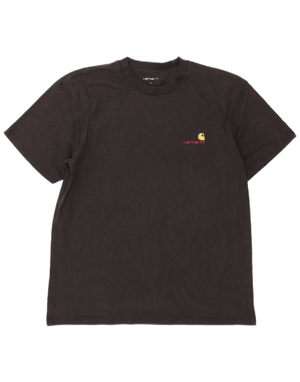 Carhartt - Camiseta para hombre, talla grande, color negro