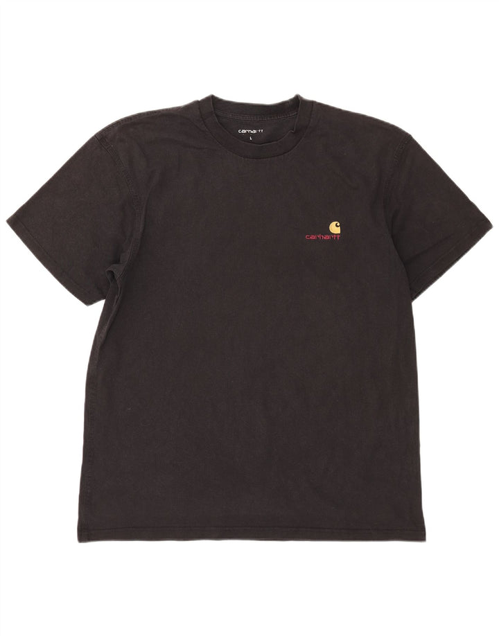 Carhartt - Camiseta para hombre, talla grande, color negro
