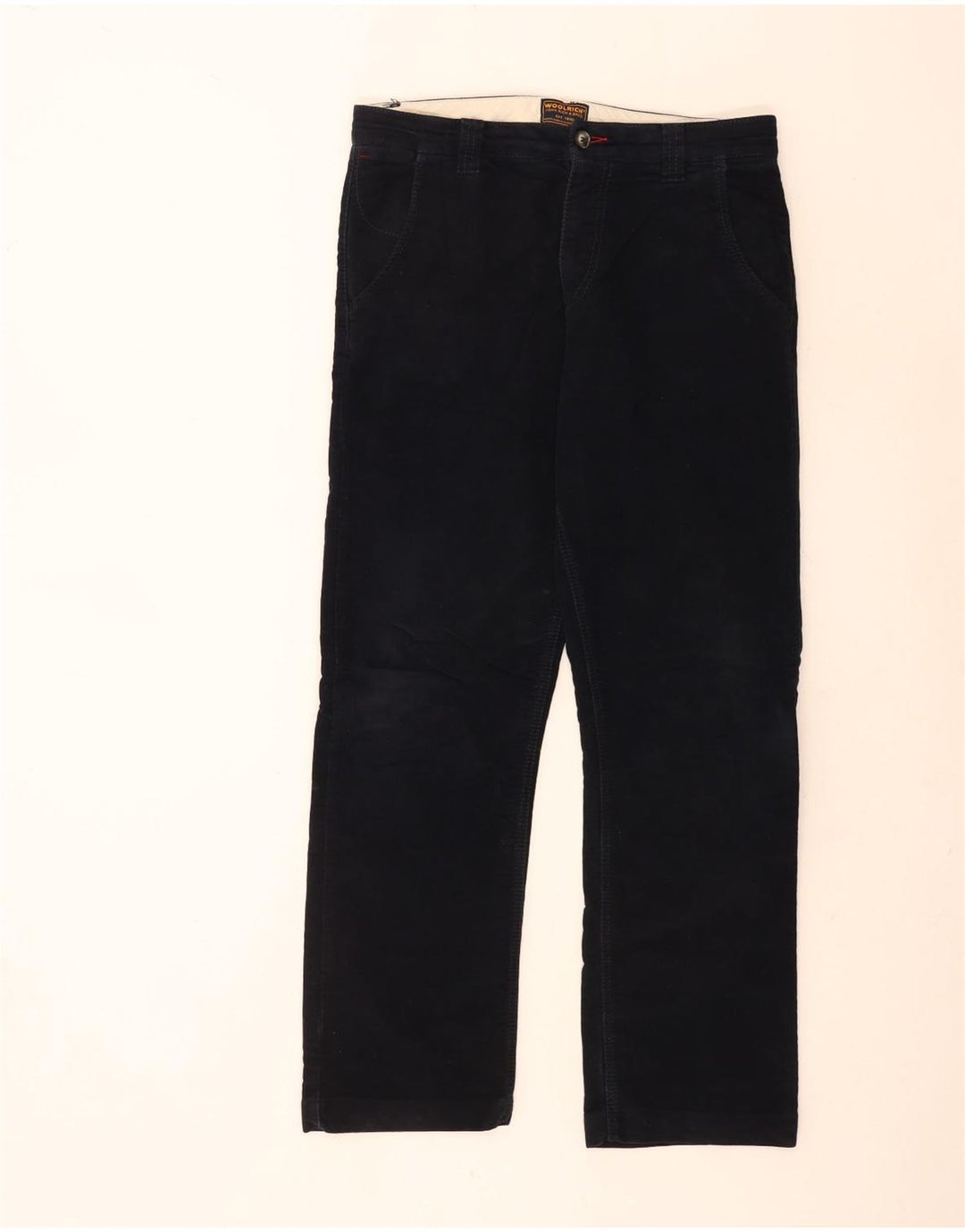 Woolrich Pantalón chino regular para hombre W32 L29 Azul marino