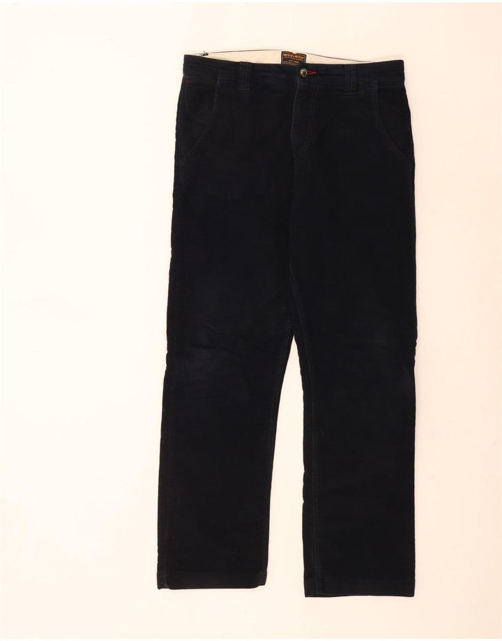 Woolrich Pantalón chino regular para hombre W32 L29 Azul marino