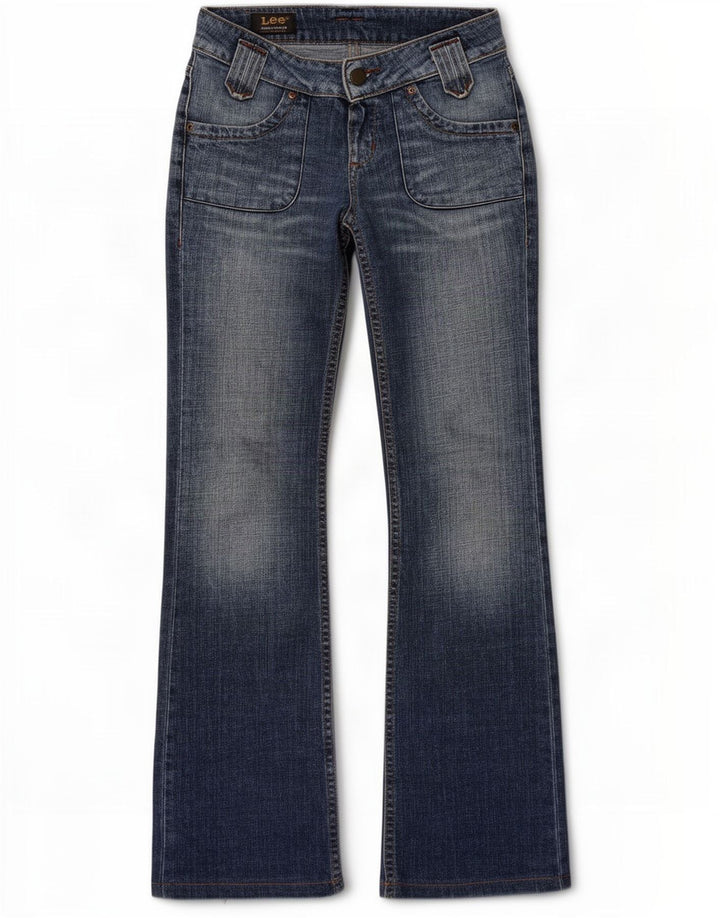 Vaqueros Lee Leola Bootcut para mujer W27 L35 Algodón azul