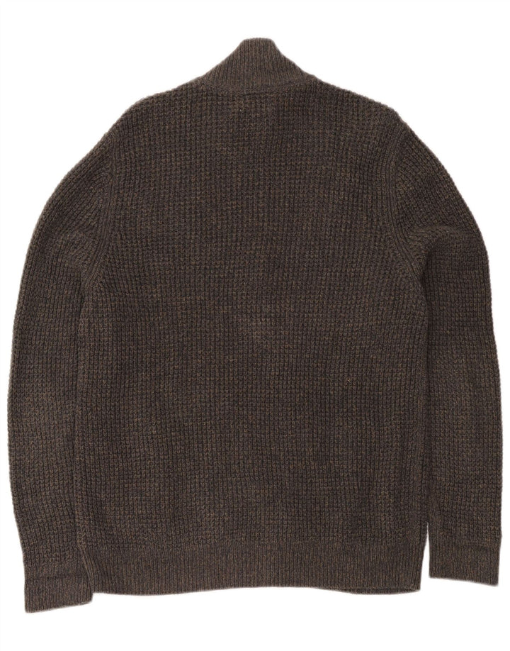 L.L.Bean Suéter tipo cárdigan para hombre Algodón gris medio