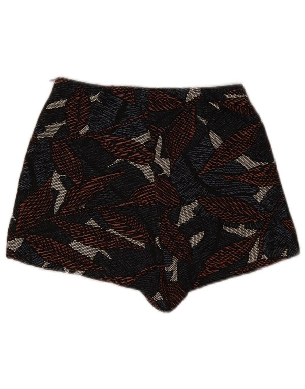 Zara Mujer Trafaluc Shorts Estampado Abstracto XS W24 Multicolor