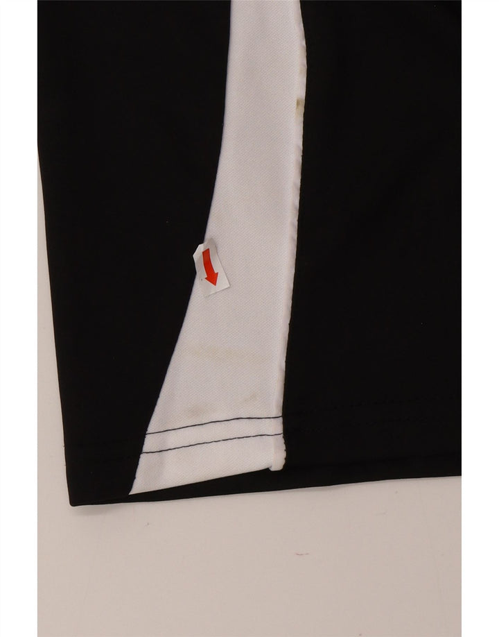 ADIDAS Hombre Aeroready Jersey Chándal Top Grande Negro Colorblock