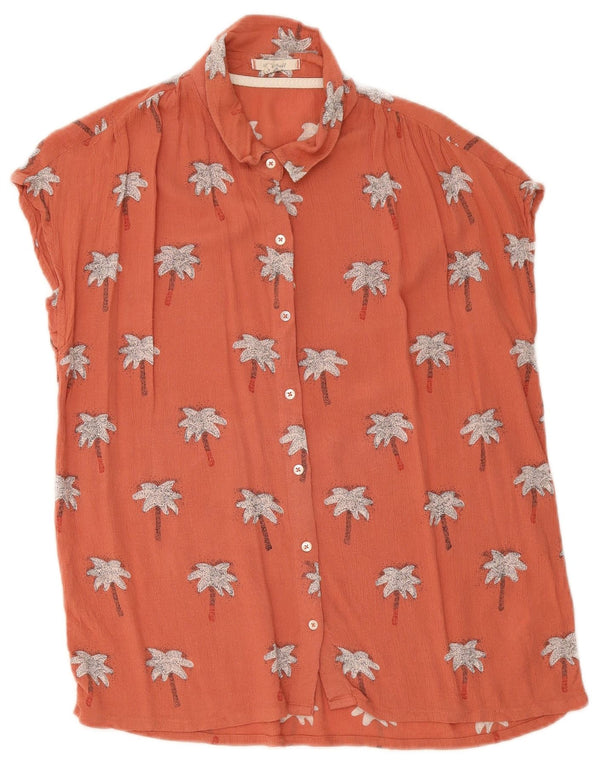 Blusa hawaiana para mujer de White Stuff, talla grande, color rosa floral