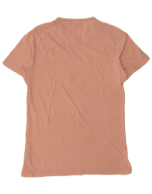 Adidas Camiseta gráfica para mujer Top UK 10 Small Pink Cotton