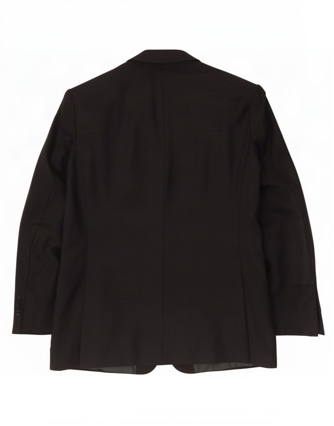 Marks & Spencer Chaqueta tipo blazer de 2 botones para hombre Talla 42 Grande Lana negra