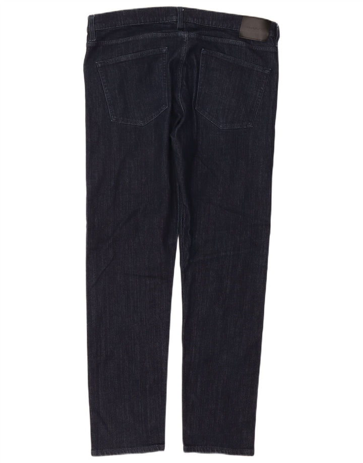 Vaqueros Gant Hombre Slim W36 L32 Algodón Azul Marino