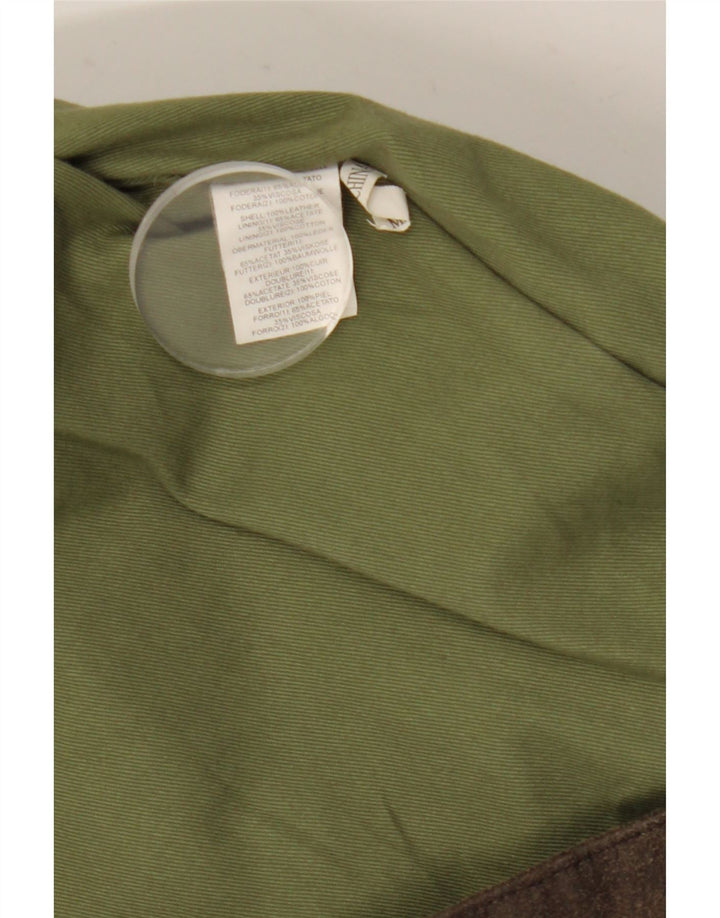 Chaqueta de cuero básica para hombre IT 52 XL Cuero marrón