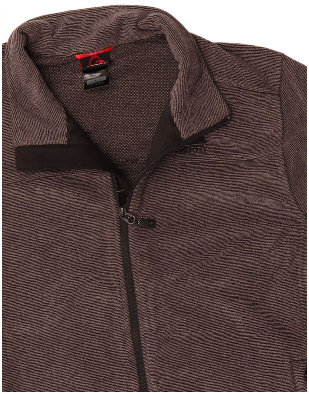 GERRY Chaqueta superior de chándal para hombre Poliéster gris grande
