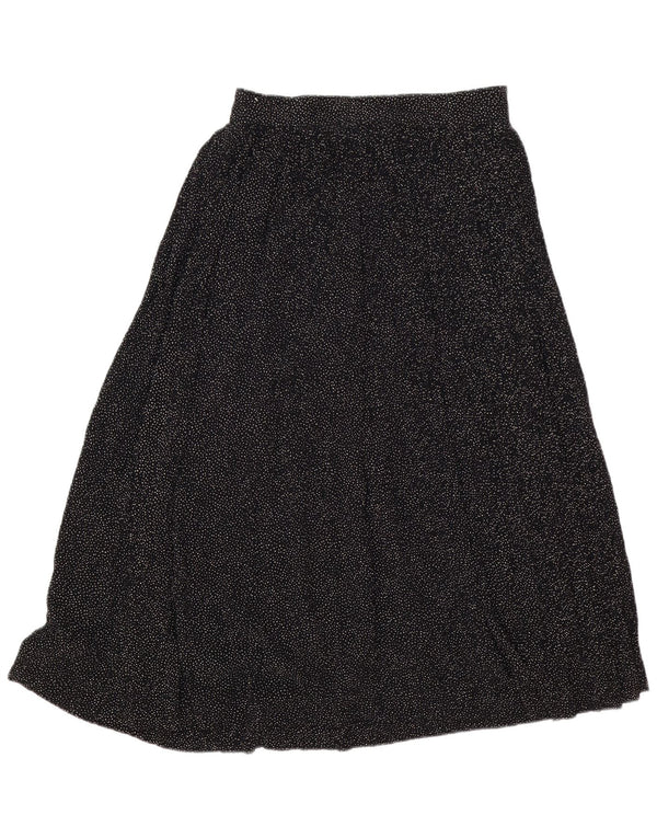Falda midi para mujer Lemon IT 44 Medium W30 Viscosa con lunares negros