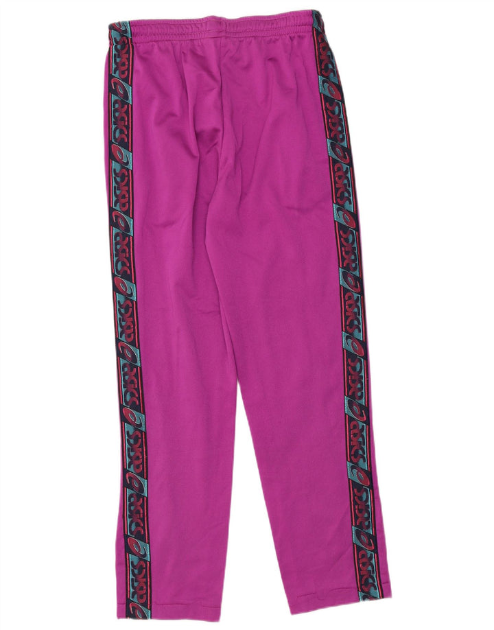 Asics Hombre Graphic Full Chándal Pequeño Rosa Colorblock Poliamida Retro