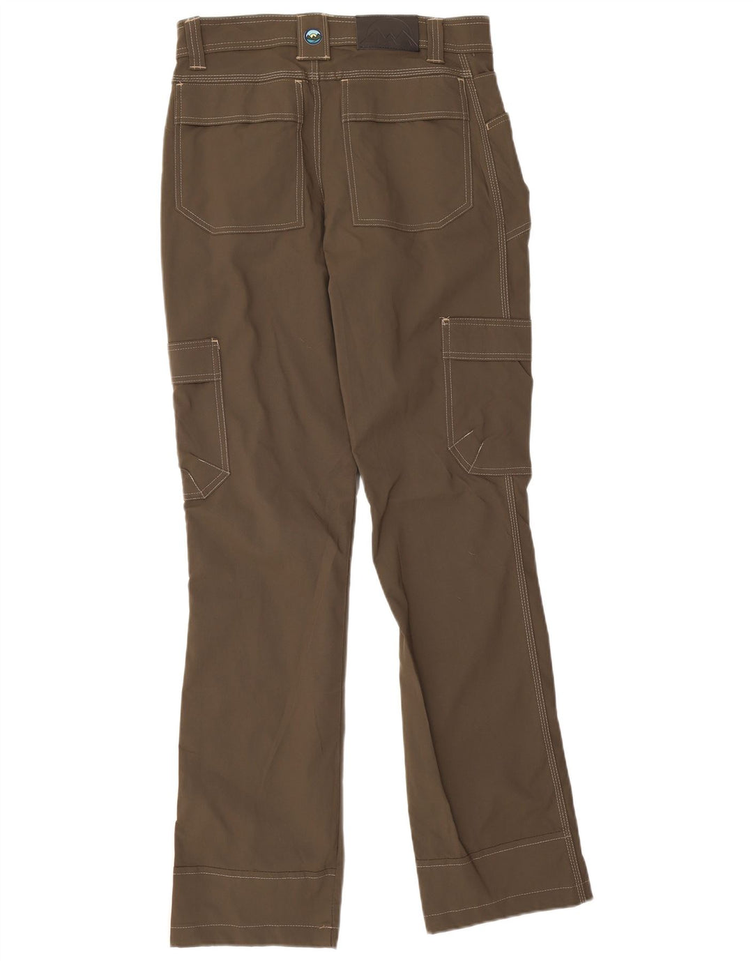 Pantalón Cargo Recto Para Hombre Wrangler W30 L34 Nylon Marrón