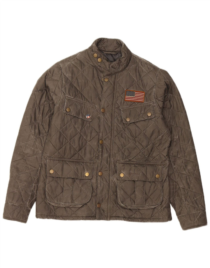 Barbour Chaqueta Acolchada Niño 12-13 Años XL Poliamida Caqui