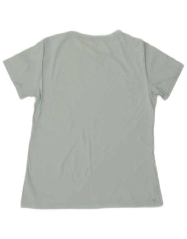 EDDIE BAUER Camiseta para mujer Top UK 6 XS Algodón azul