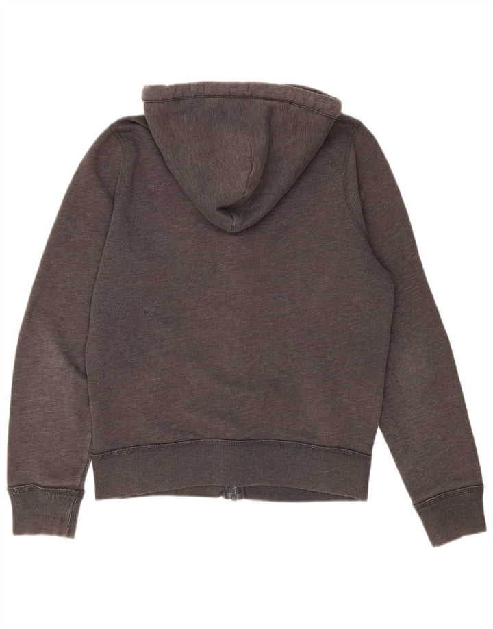 Hollister Sudadera Con Capucha Y Cremallera Gráfica Para Hombre Gris Grande