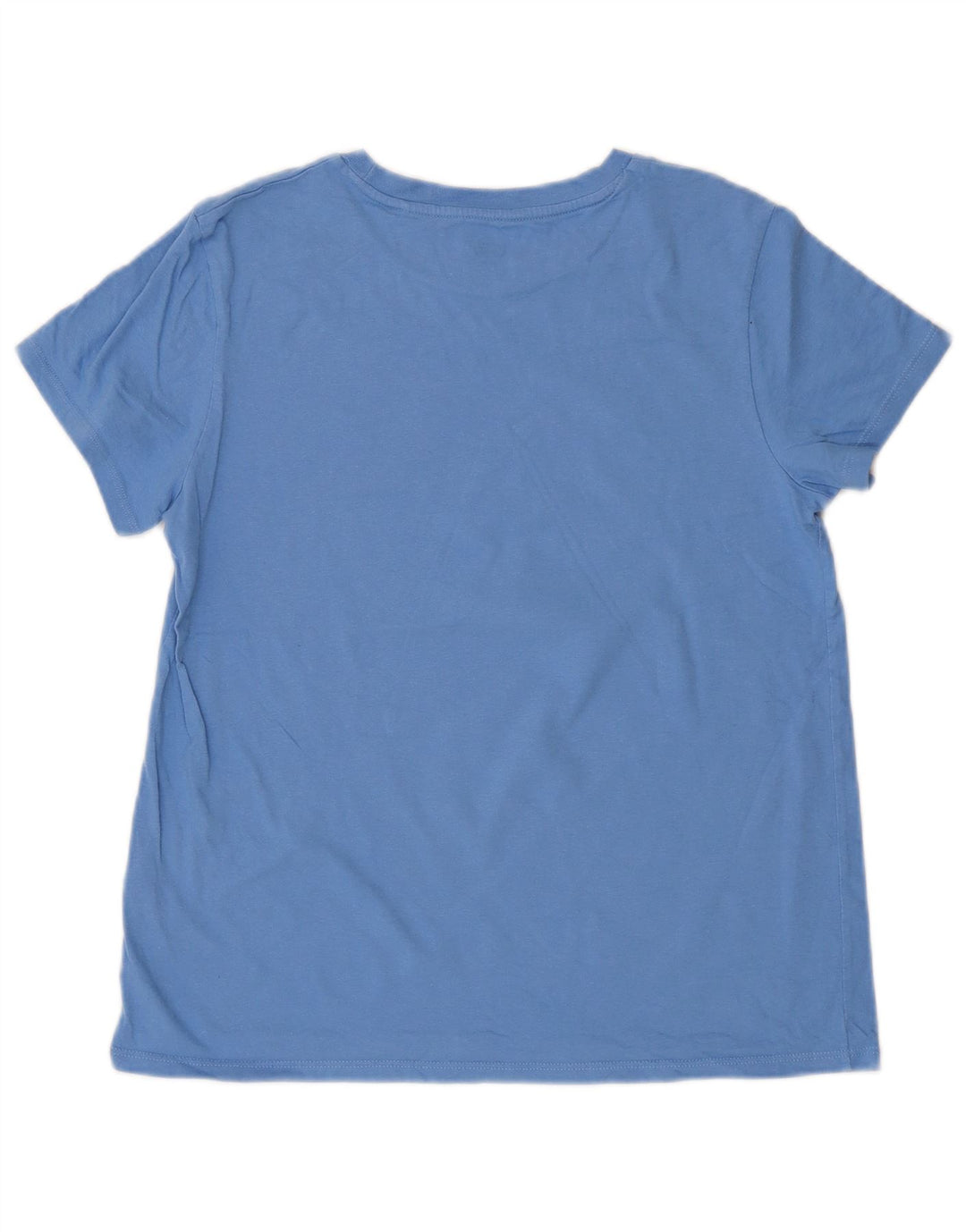 LEVI'S Camiseta gráfica para mujer Top UK 44 Algodón azul grande