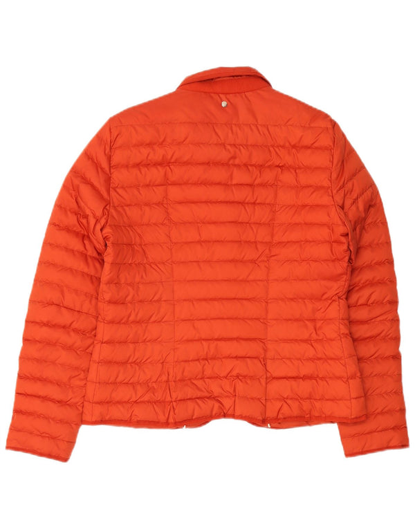 Massimo Dutti Chaqueta Acolchada Mujer UK 46 Large Naranja