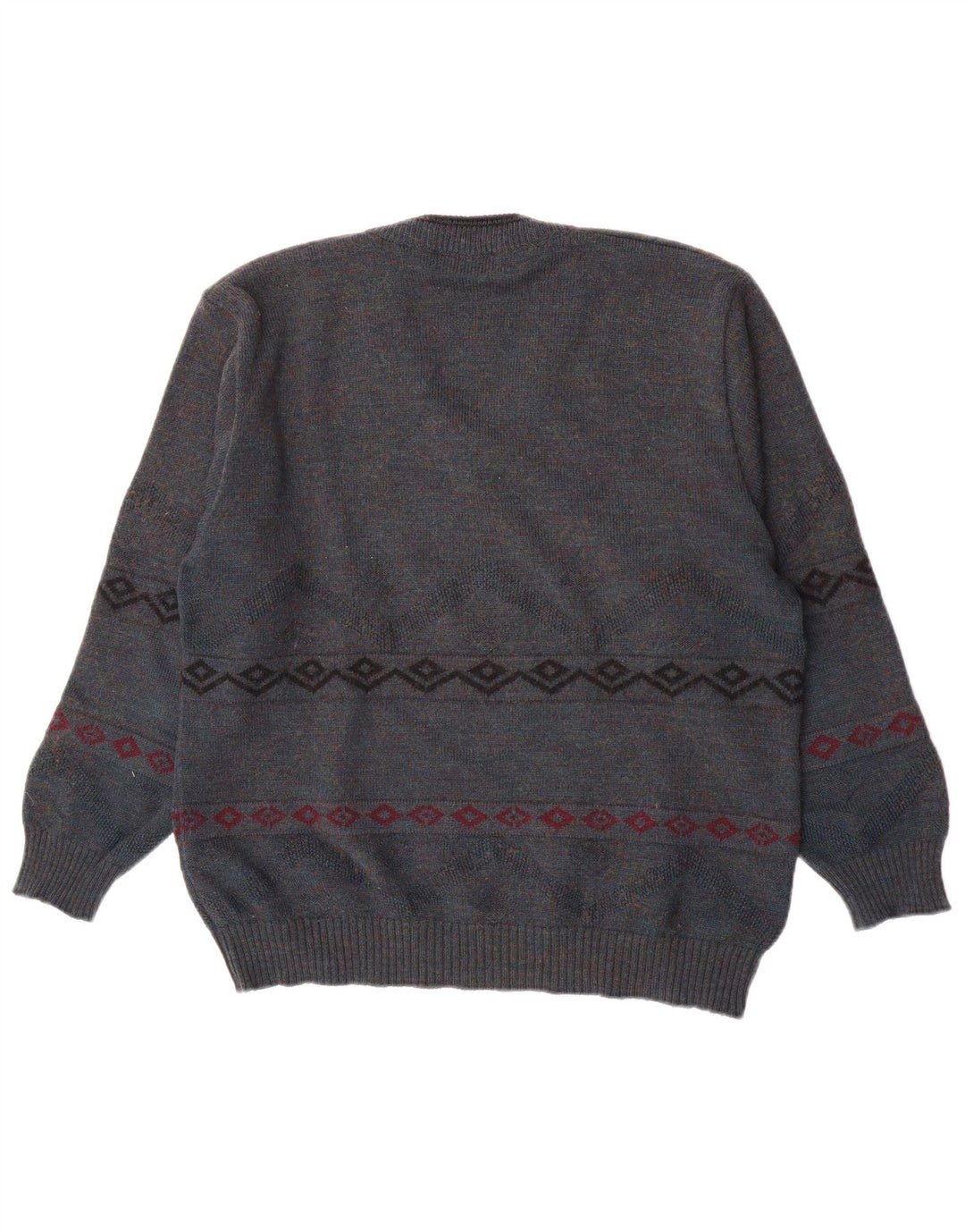 Jockey Jersey con Cuello en V para Hombre IT 50 Azul Medio Geométrico