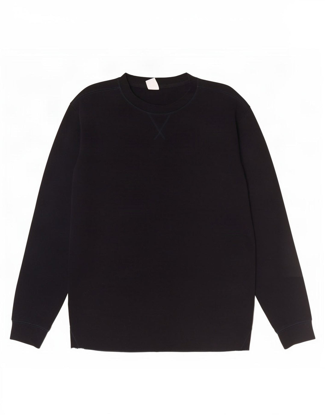 Zara Hombre Top Manga Larga Medio Negro Algodón