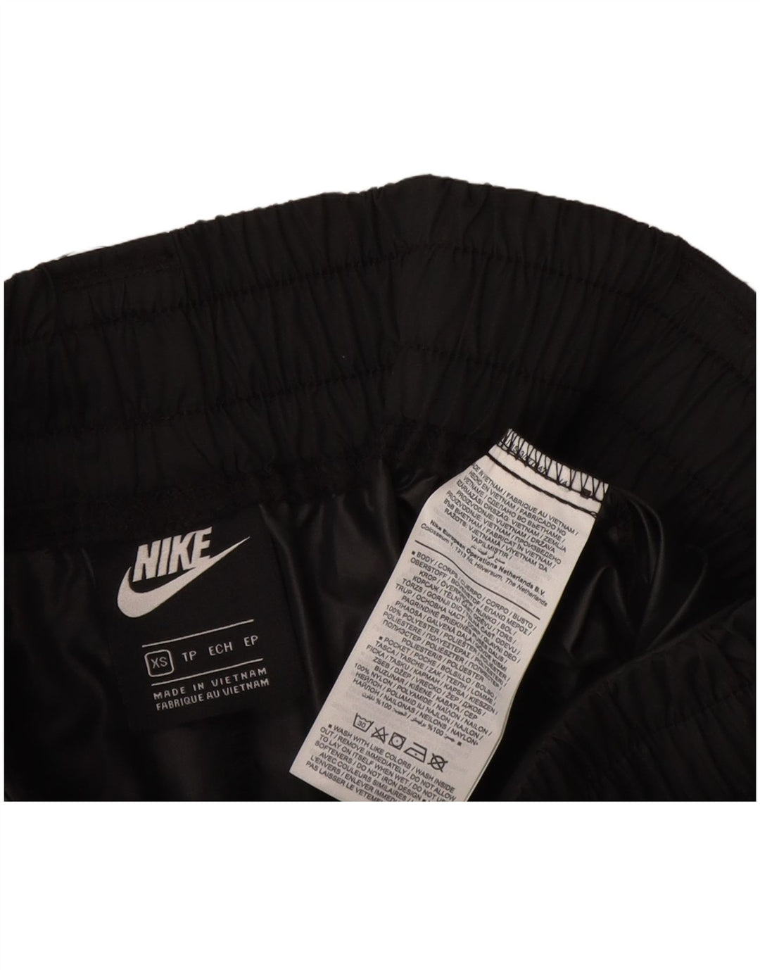 Nike Pantalones cortos deportivos para mujer UK 6 XS Negro Poliéster
