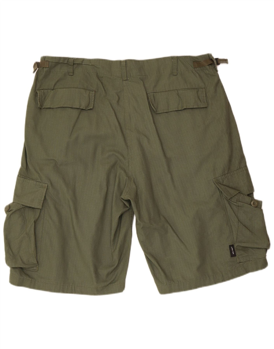 Pantalones cortos tipo cargo para hombre Mil-Tec XL W38 Algodón verde