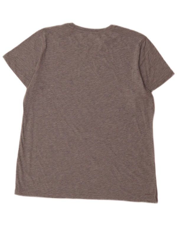Adidas - Camiseta para mujer, talla 40, XL, algodón gris