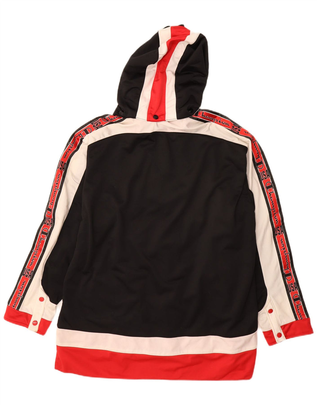 CHAMPION Chaqueta superior de chándal con gráfico para hombre, talla grande, multicolor, color block