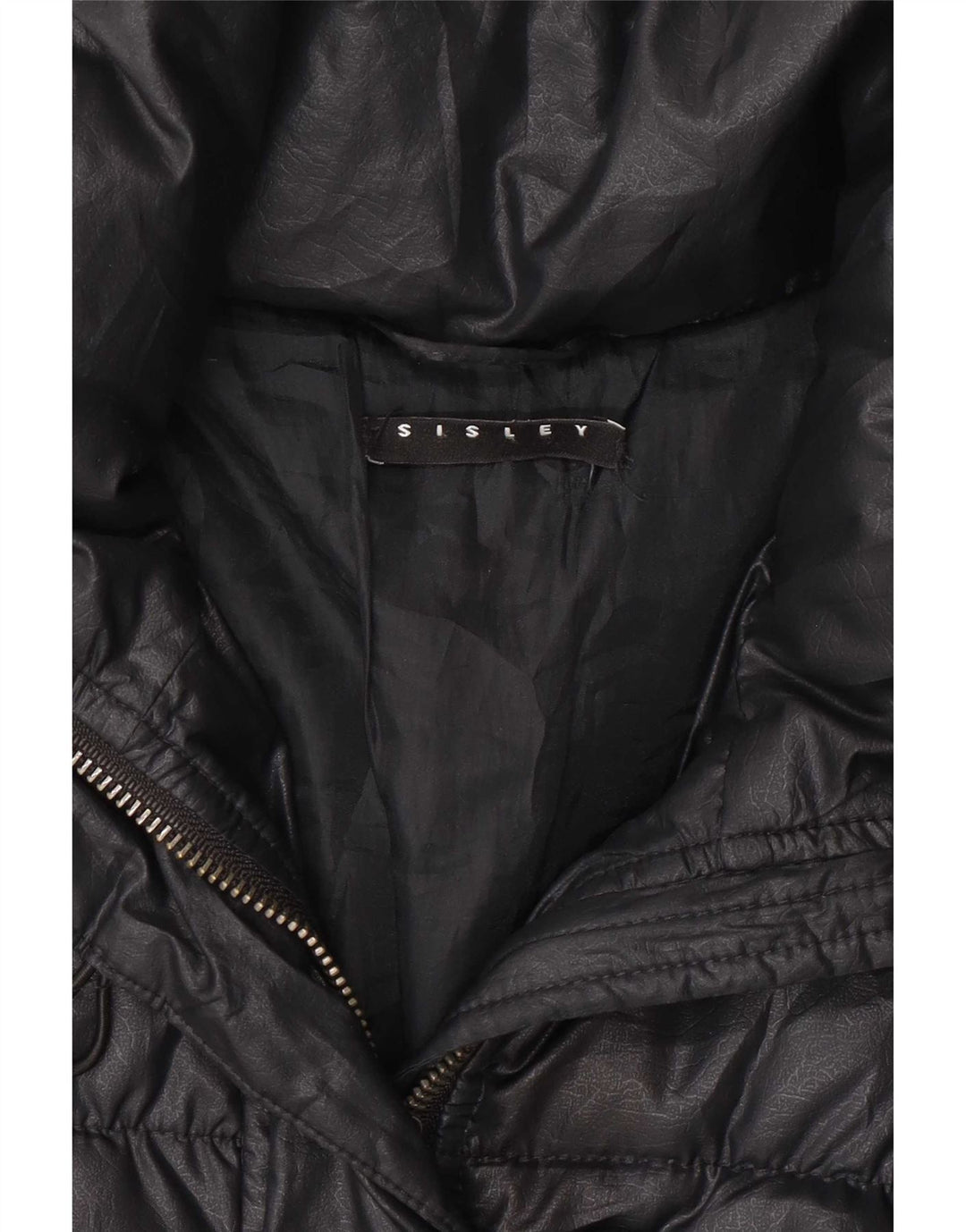 Sisley Chaqueta Acolchada Niña 5-6 Años Negro Poliéster