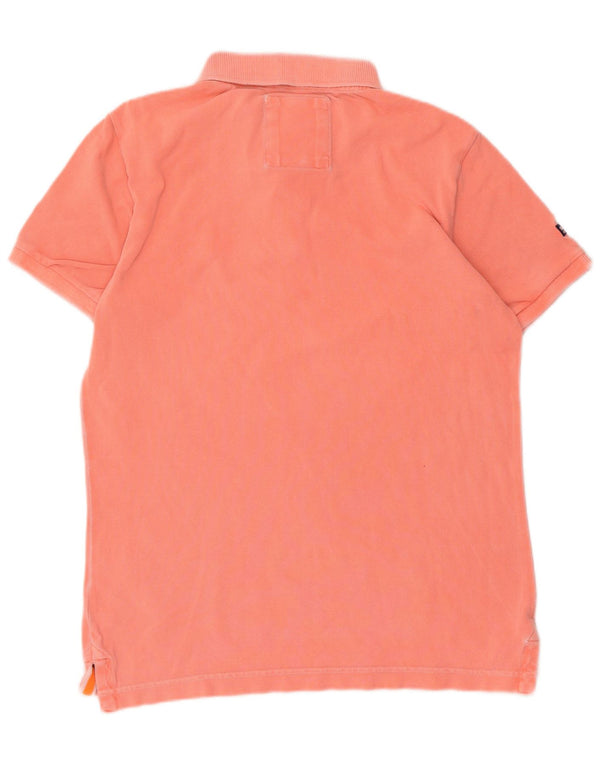 Superdry Polo Para Hombre De Algodón Rosa Grande